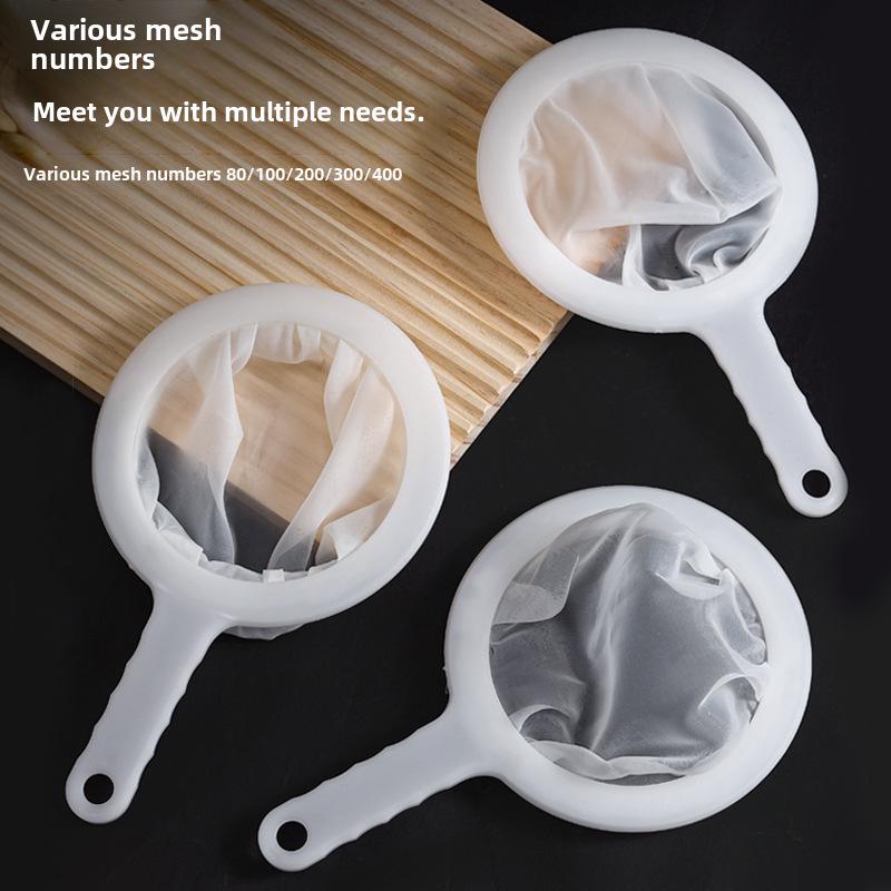 Ultra-Fine Soy Milk Filter Screen with Handle Colander