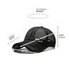 Chapeau de pêche pour homme Été Casquette de baseball entièrement en maille Unisexe Casquette de camionneur Casquettes de camionneur Séchage rapide Chapeau de golf pour la course à pied Casquette snapback réglable
