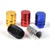 4Pcs Bolt-In Aluminum Valve Caps Car Wheel Tires Valves Tyre Stem Air Caps