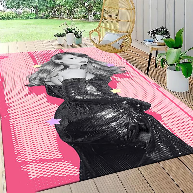 Taylor Swift Performance Carpet Rug Soft Washable Antislip Home Living Room Sofa Mats Personalized Christmas Rug