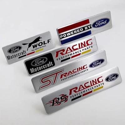 Nuovo adesivo per auto 2026 per Ford Badge in metallo alluminio 3D Adesivo Decorazione Carrozzeria Accessori per Ford ST Focus 2 3 Mondeo Kuga