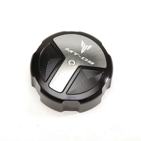 Motorcycle Newest Rear & Front Fluid Reservoir Cap For Yamaha MT09 MT-09 SP TRACER 9/GT  2022 Brake Cylinder Cover