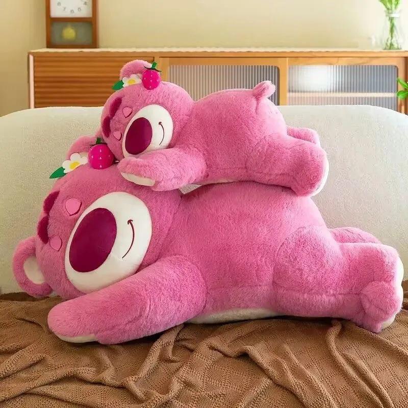 Lotso Pink Plush Gloomy Bear Pillow Cushion – Cute Gift for Girlfriend's Birthday