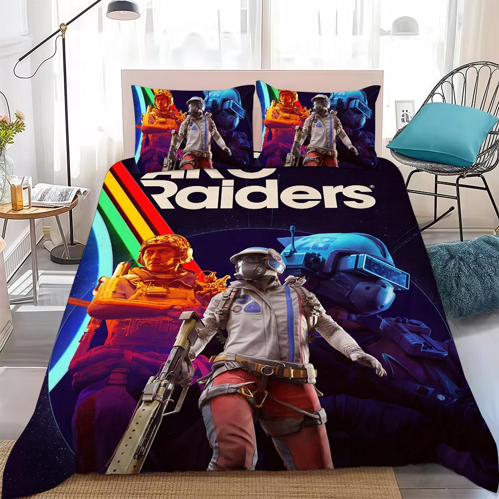 A-Arcs-Es R-Raiders-Es Game Duvet Cover Set Home Style Bedding Soft Laundry Cotton Bed 3 Piece Set Student Dormitory Gift