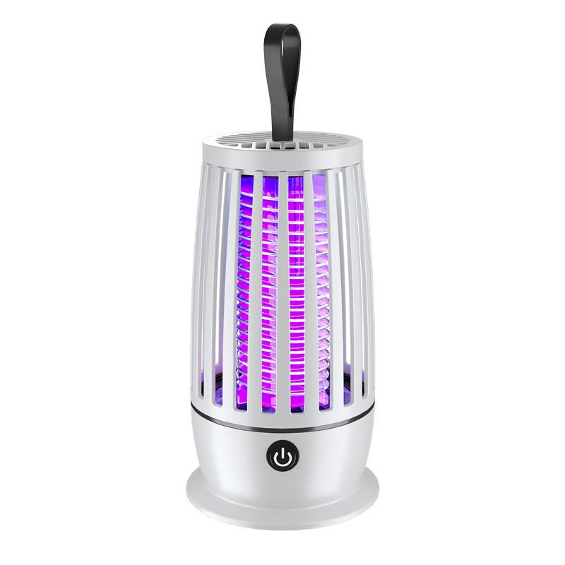 1 Set Portable Electronic Pest Repellent Anti Mosquito Uv Light Usb-Powered Mute Mosquito Killer Lamp For Indoor Outdoor Camping