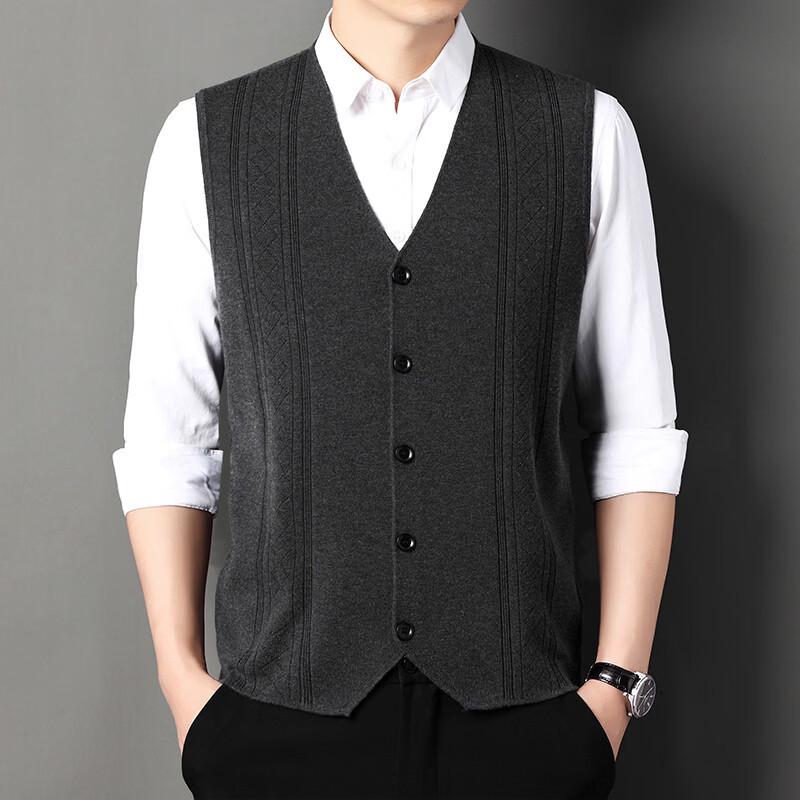 Pierre Cardin Men's V-Neck Knitted Vest