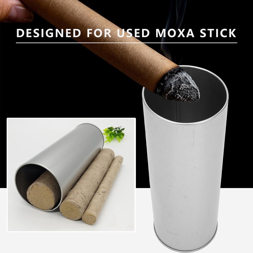 Stainless Steel Moxa Stick Extinguisher Moxa Roll Extinguisher Moxibustion Accessory