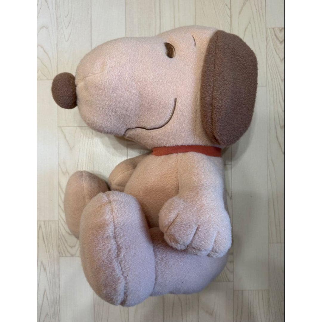 SNOOPY Super Large Plush Toy Fluffy Brown Ver.