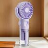 Handheld Fan Rechargeable Handheld Spray Water Mist Fan Portable Cooling Gadgets With 4 Gears Mist Spray Small Air Cooler For