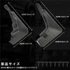 XUKEY Mud Flaps for Toyota Rav4 ABS Fender Front and Set Mudguards, 2019-2025 Models, Material, Protection, Black, Rear, 4PCS/1
