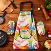 Toddler Apron Adjustable Waterproof Bib With Sleeves Kids Aprons Painting For Boys Girls Ages 2-12 Baking Cooking Classroom Home