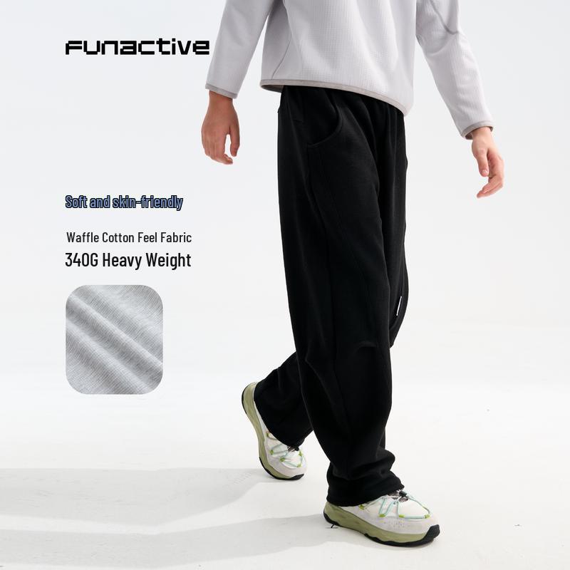 FUN ACTIVE Boys' Cotton-Blend Outdoor Sport Pants