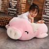 Lovely Soft Down Cotton Pig Plush Doll Stuffed Pink Pig Doll Baby Software Pillow Gift for Girlfriend