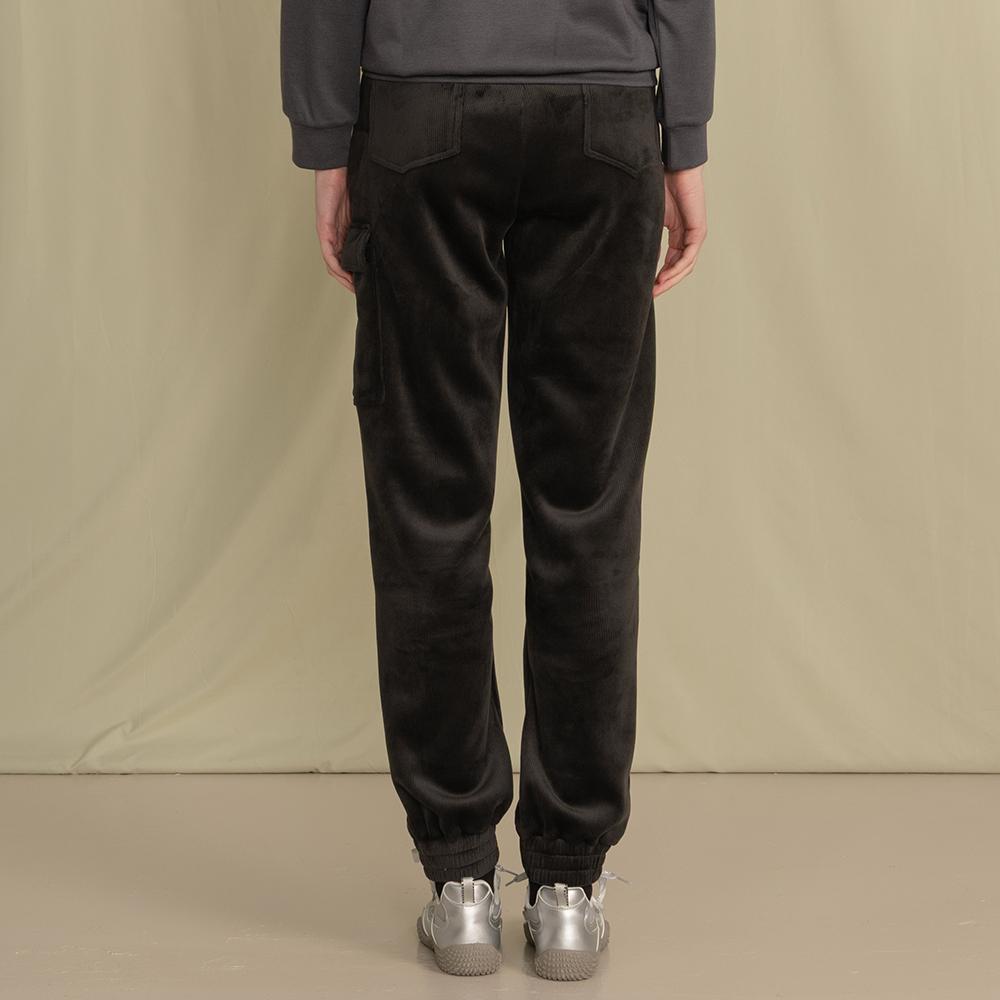 DURAN Corduroy Fleece-Lined Jogger Cargo Pants Dbf5W-9216 4 Colors
