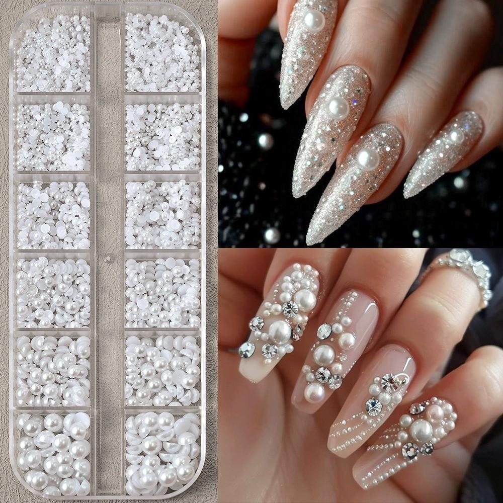 Christmas Red Nail Rhinestone 3D Nail Charms New Nail Art Rhinestones DIY Decoration