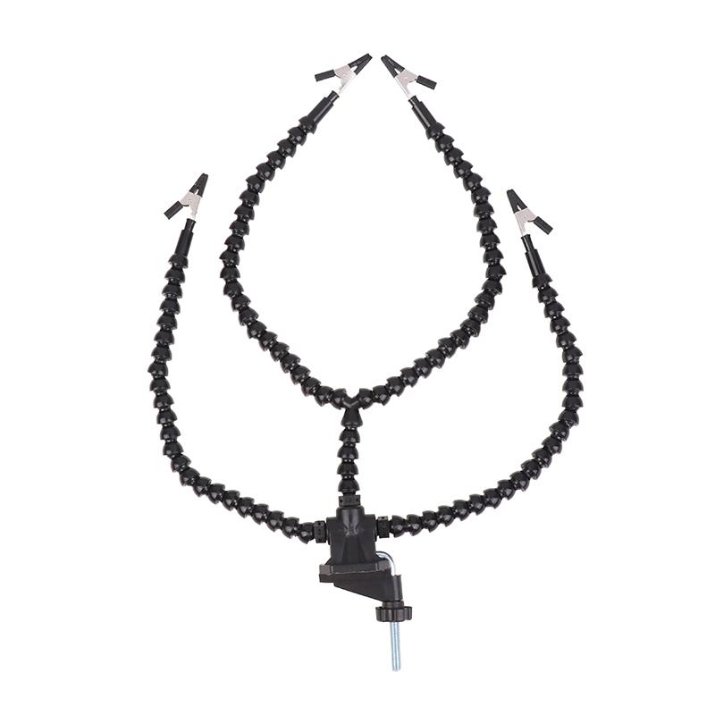 Multi Soldering Helping Third Hand Tool Table Clip Soldering Stand Welding PCB Holder Flexible Arm Soldering Tool