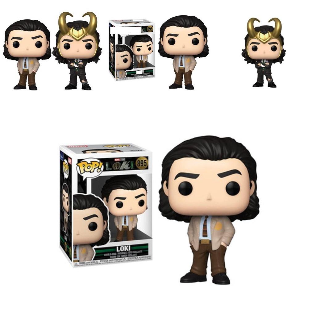 President Loki Pop Action Figure Charming Superhero Pvc Doll For Collectors