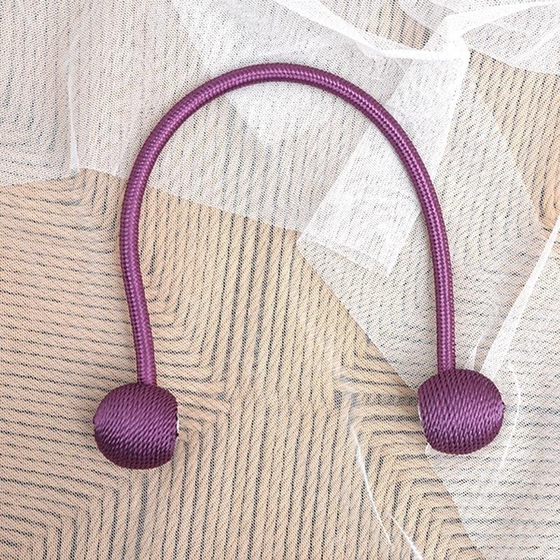 Bestseller Nowoczesne zasłony okienne Klamra magnetyczna Klamra do zasłon Sznurek do salonu Sypialnia 7 kolorów