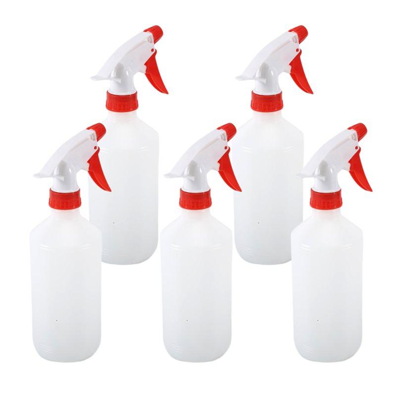 Versatile 500Mlx5 Packs Plastic Trigger Spray Bottles 16 Oz Foaming Cleaning Commercial Sprayers