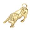 Wall Street Copper Bull Brass Animal Statue Artwork Desktop Decoration for Office Bedroom Bookshelf Shop