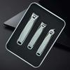 Luxury Stainless Steel Nail Clippers Set for Manicure & Pedicure with Portable Gift Box