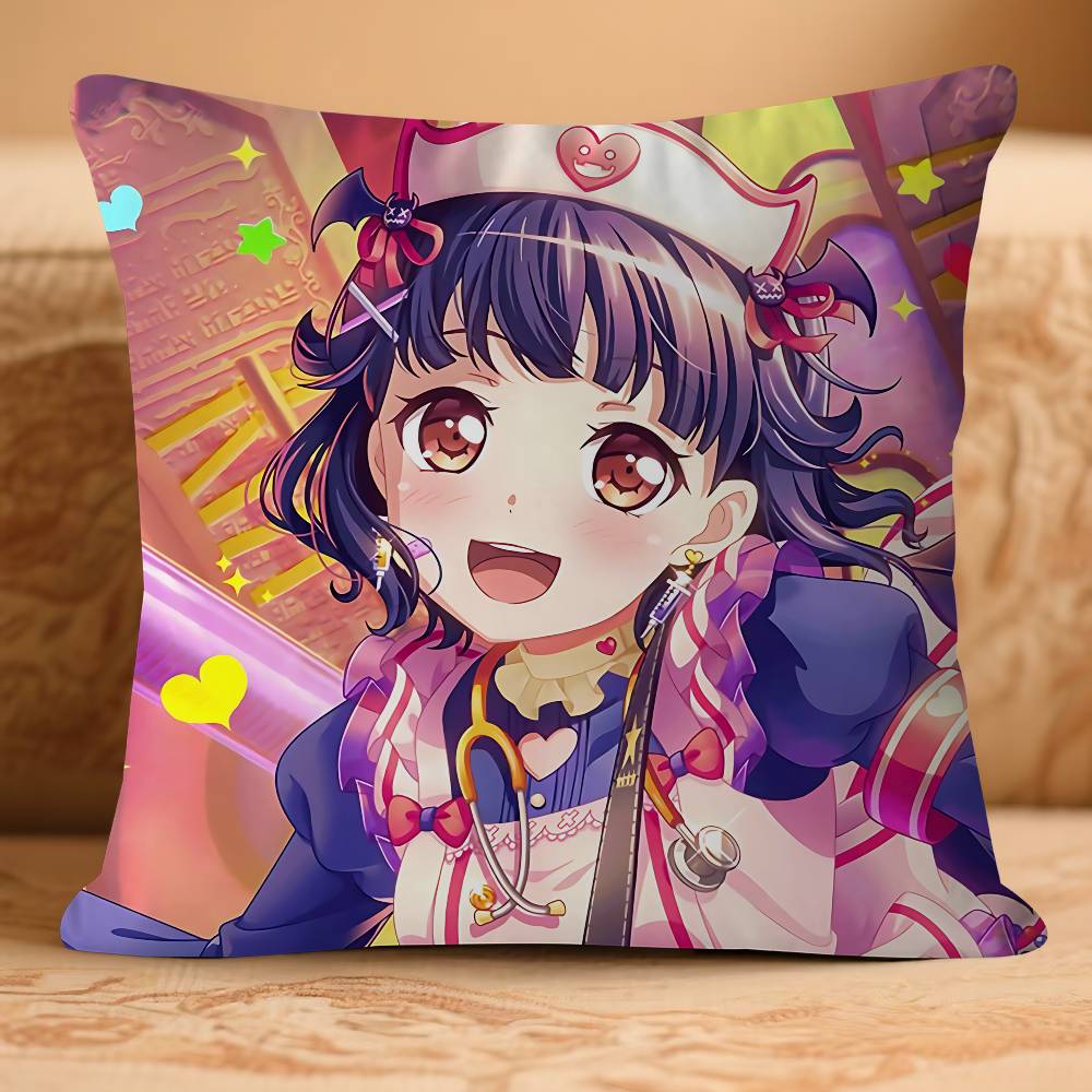 B-BanGS Anime D-DreamS 45*45cm Kissenbezug Dekokissenbezug Heimkissenbezug für Sofakissen