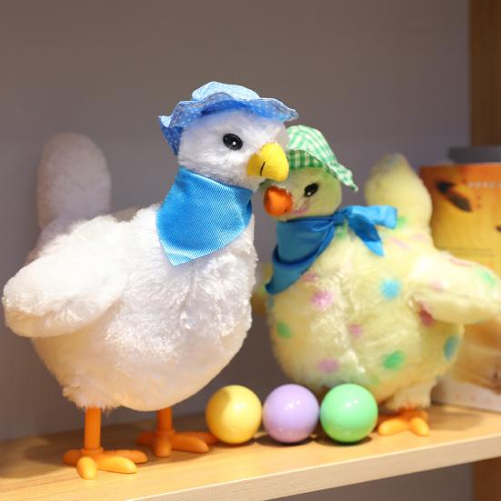 Hen Laying Eggs Toy Vivid Expression Vibrant Color Kids Toy Lays Egg Hen Toy with Music for Kids