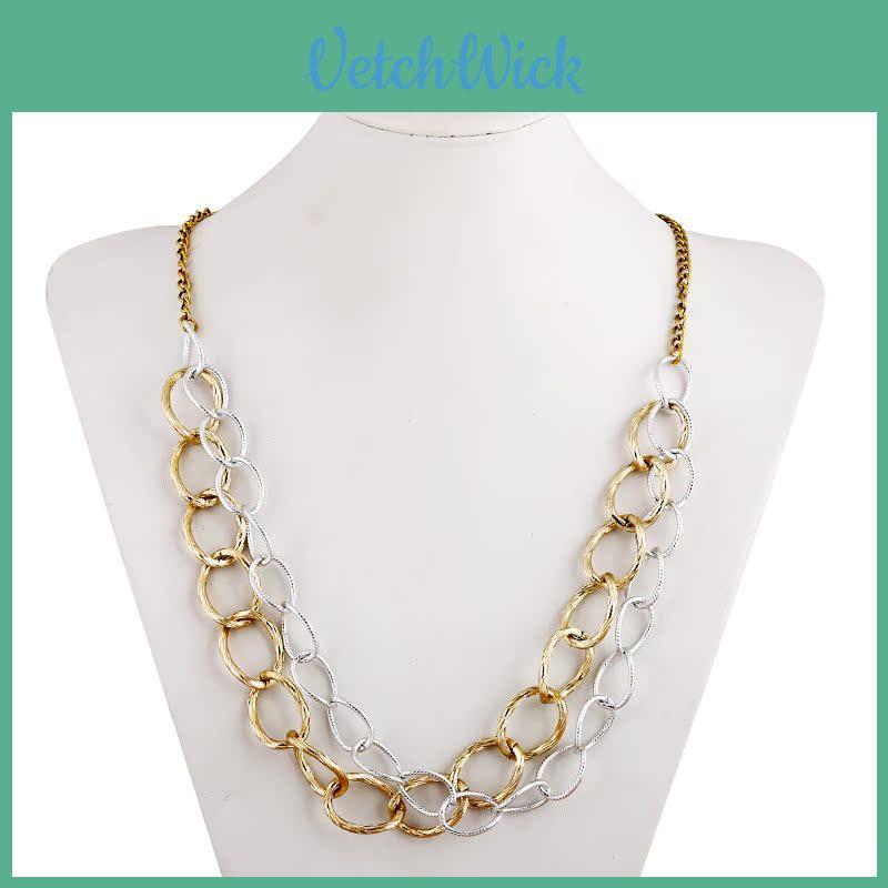 Geometric Necklace For Women With Zinc Alloy Pendant For Wedding And Travel Gift