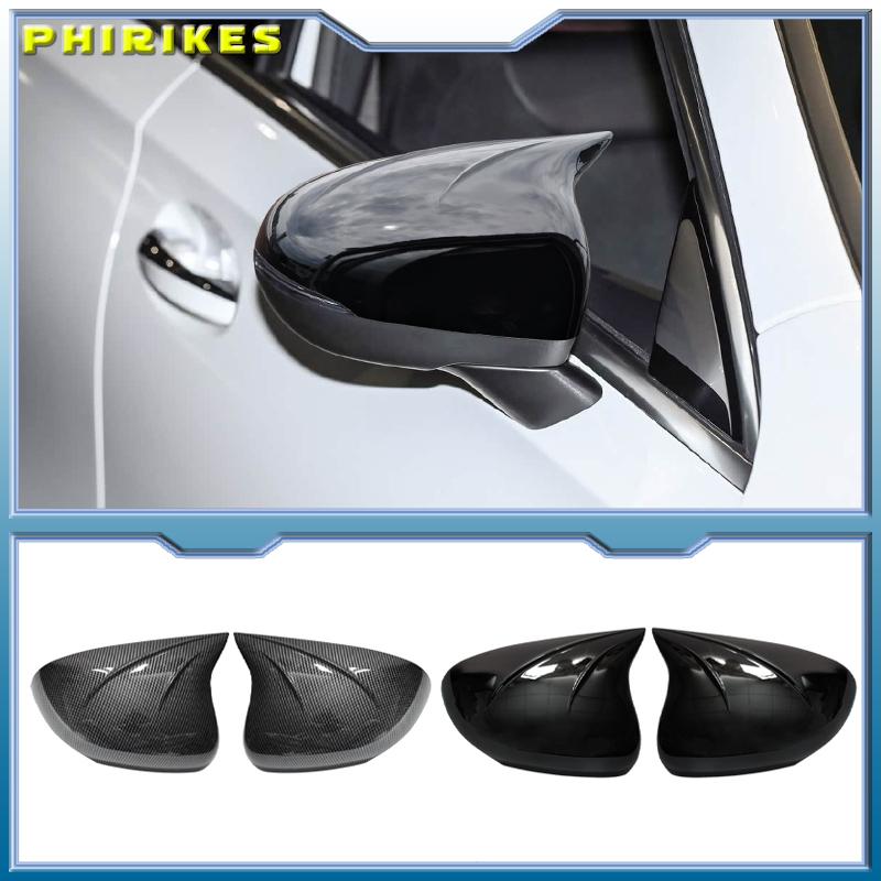 Carbon Fiber Rear Mirror Cover Car Decoration Sticker For Merceded-Benz A Class A180 Mirrors Cover Shell Lid