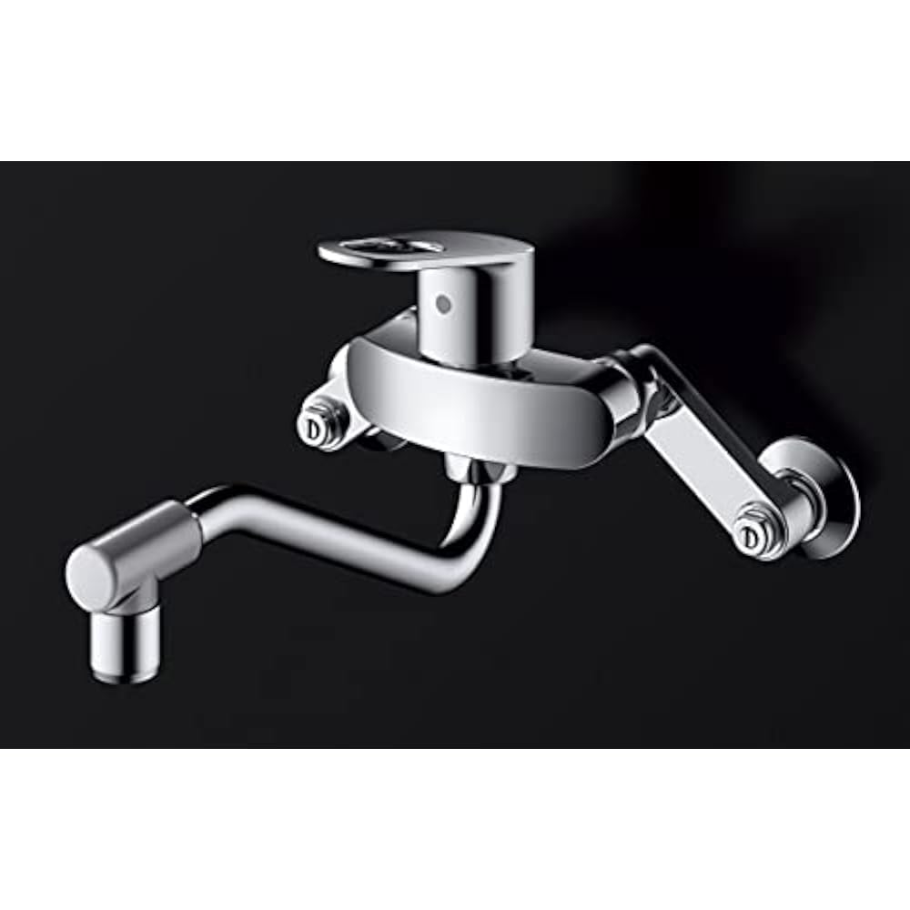 TOTO Kitchen Wall Mounted Single Mixer Faucet (Eco Single) TKY01306JA Silver
