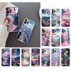 Japanese Landscape Cherry Flower Phone Case For iPhone 17 Pro Max 17 Air 16 15 14 13 Pro Max 15 16 Pro 15Plus