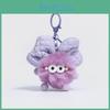 Colorful Bowknot Plush Rabbit Fur Keychain Cute Cartoon Design Perfect For Bags