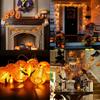 Adorable Led Pumpkin String Fairy Lights For Enchanting Halloween Home Decoration