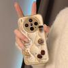 Applicable To Vivox111 Mobile Phone Case, All-inclusive Anti-drop VIVOx111pro Non-collision Niche Three-dimensional Coffee Bear
