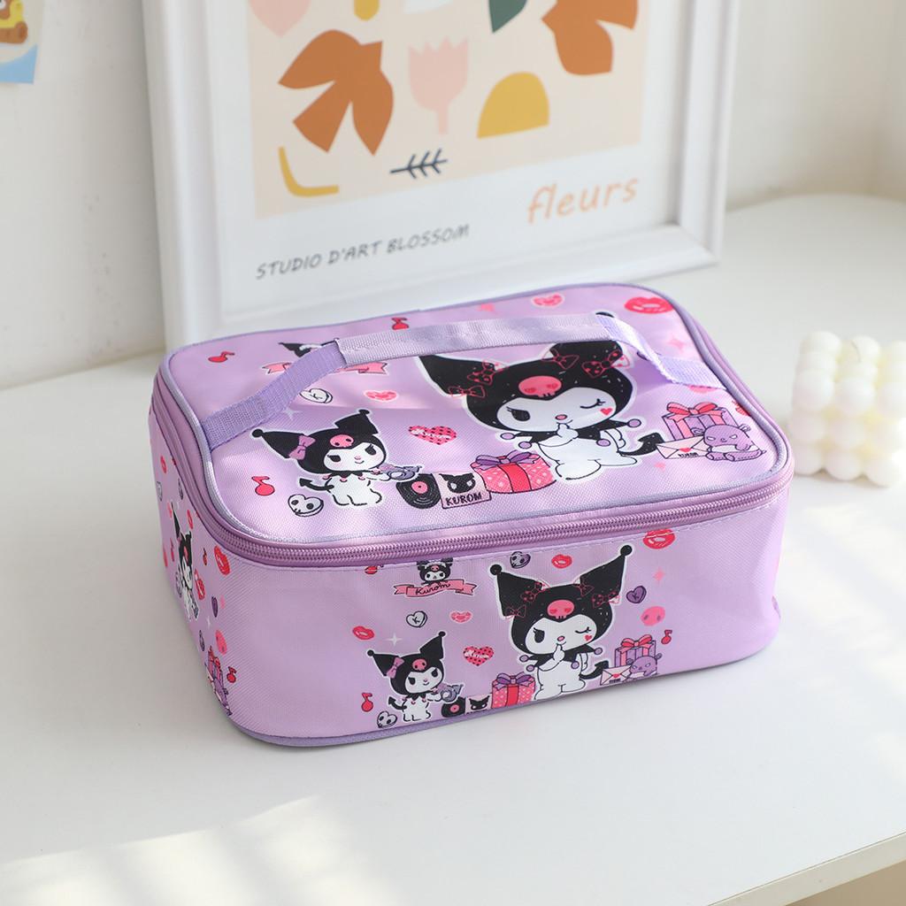 Kuromi Lunch Bag With Insulated Cold Warm Storage For Kids And Students