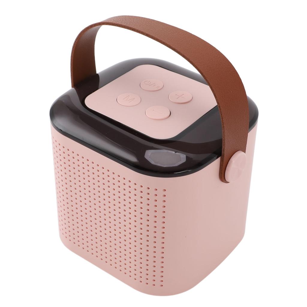 Mini Karaoke Machine RGB Light Kids Adults Wireless Portable Bluetooth Speaker with Microphone for