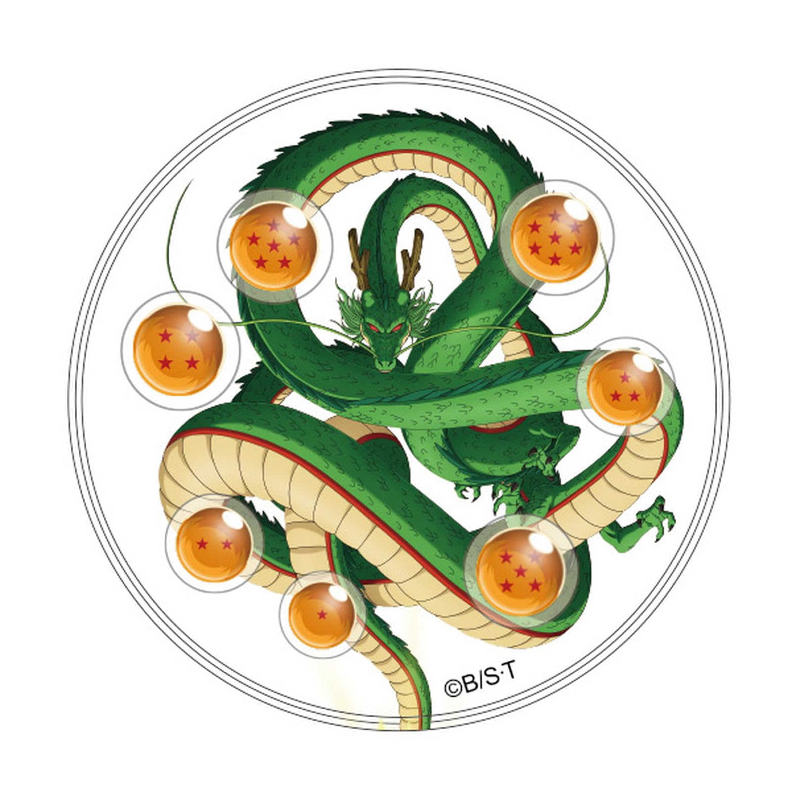 

K Company Dragon Ball DAIMA Puffy Badge Shenron DBD-PUB-SR