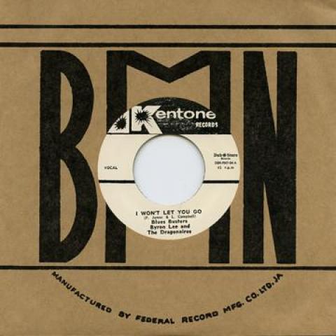 

7inch Record BLUES BUSTERS - I Won t Let You Go / Love Me Foreve DSRRN704 Kentone/BMN/Dub 1964 Japan Reggae, Ska & Dub