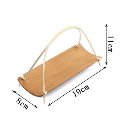 Bamboo fruit plate, refreshment plate, dried fruit box, household snacks, fruit basket, saucer storage box, snack plate, pastry, fruit dessert.