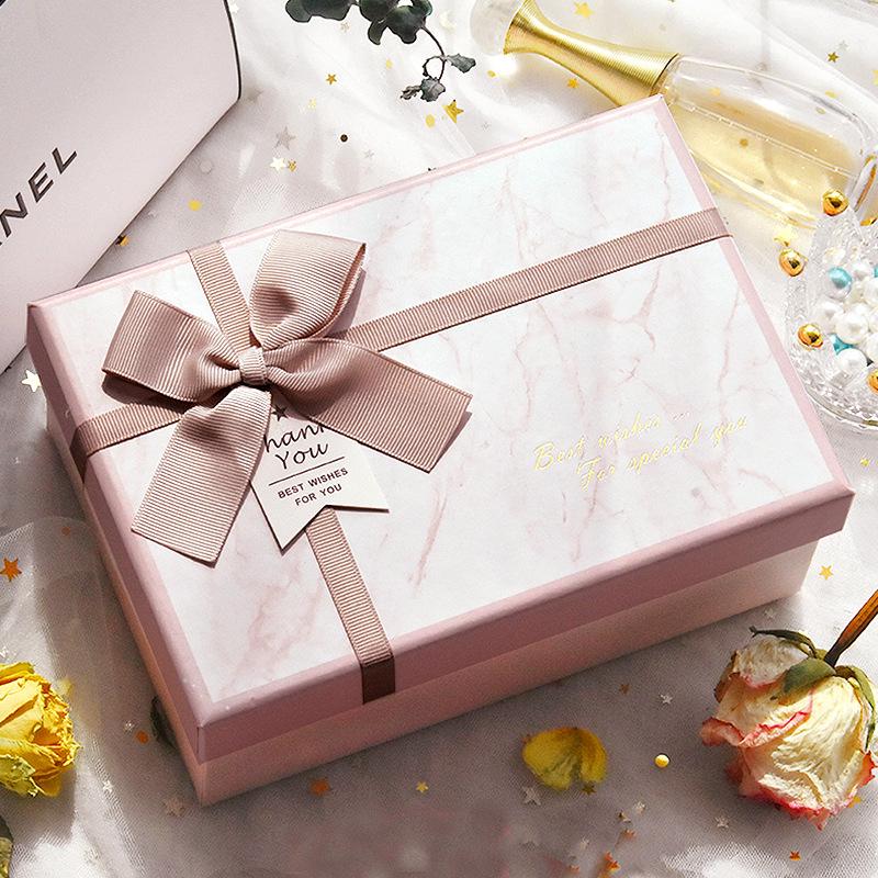 Pink Large Gift Box for Birthdays or Valentine's - Perfect for Sending To Girlfriends