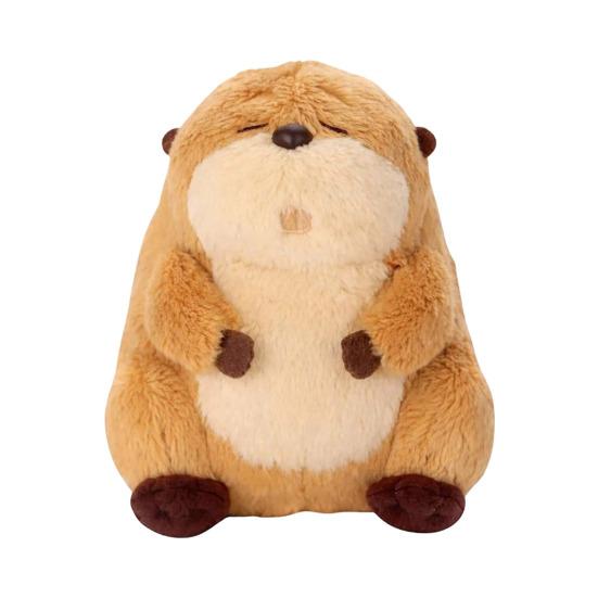 Small Plush Soft Toy Cute Cartoon Beaver Doll Stuffed Animal Toy Birthday Gift for Kids Movie Fans Friends Family