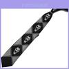 Luxuoso Jojo's Bizarre Adventure Killer Queen Heavens Door Kira Yoshikage Black Tie Para Um Look Atemporal