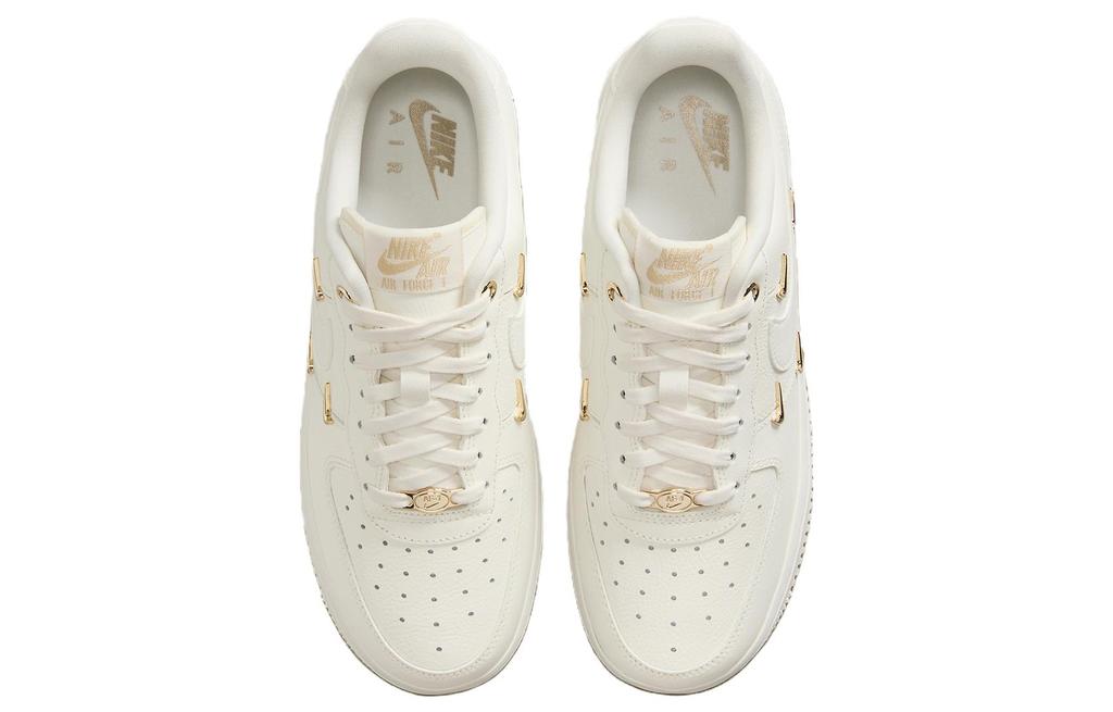 Nike Air Force 1 '07 Lx Cn Sail Gold Mini Swooshes Women's FV3654-111