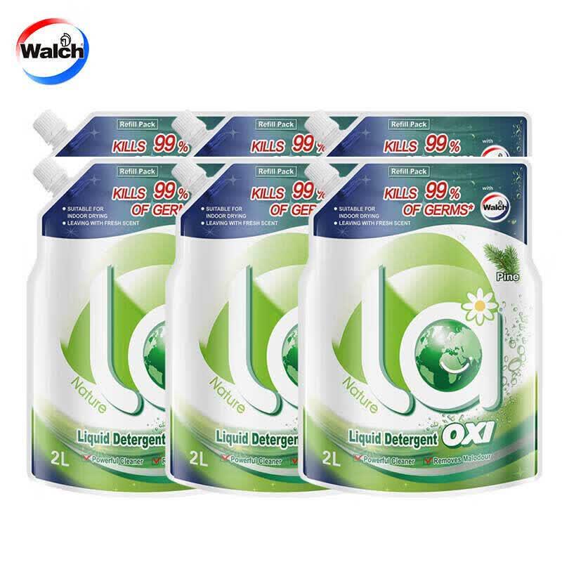 Walch Antibacterial Pine Scent Laundry Detergent Refill