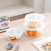 Ziboya Round Glass Food Storage Container Set