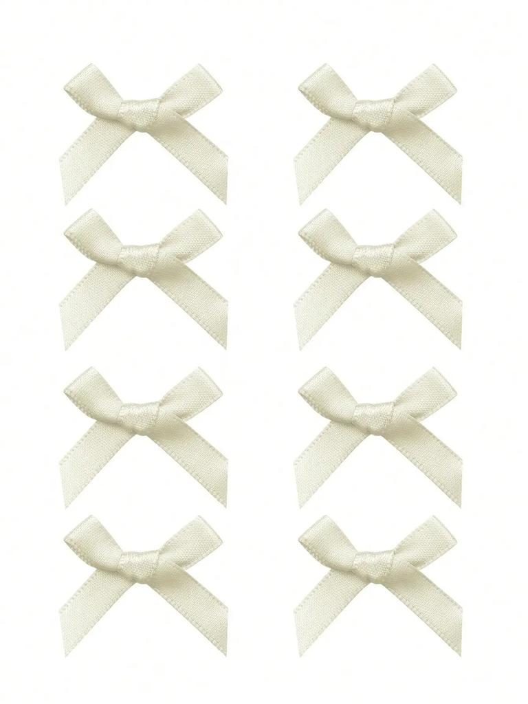 8/20 Stück Ballettstil Weiße Schmetterling Haarspangen Frauen Mini Schleifenband Schleife Accessoires Süße Liebliche Haarnadel Mädchen Pony Seitenclips