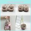 Moo Plush Deng Backpack Stylish Simple Warm Slippers Cartoon Cartoon Pendant