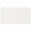 White Planting Box 90 X 60 X 45.5 Cm Solid Pine Wood
