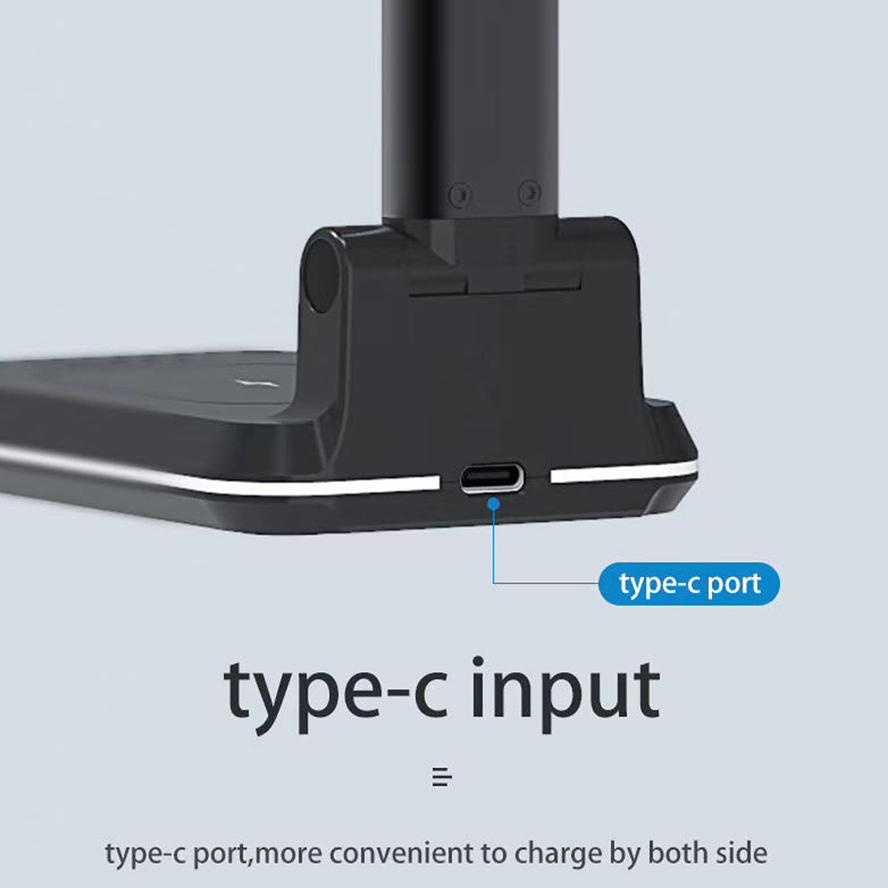 Fast Wireless Charger Bracket For iPad Mini iPhone X 8Plus XR 11 Pro XS Max Airpods 2 Pro Samsung S9 Note9 tablet Charging Stand