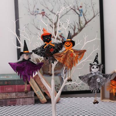 Halloween Decor: Pumpkin Witch, Ghost, Cat Dolls & Bell Pendants for Party Costumes
